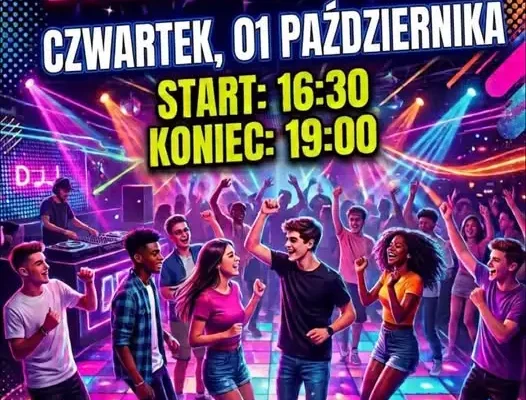 Dyskoteka szkolna w SP nr 1 w Kłobucku – 1 października