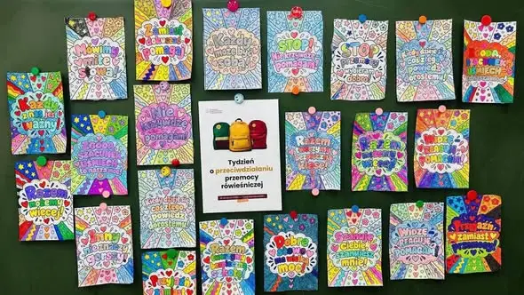 Szkoła Podstawowa nr 1 w Kłobucku podsumowuje Tydzień Przeciwdziałania Przemocy Rówieśniczej