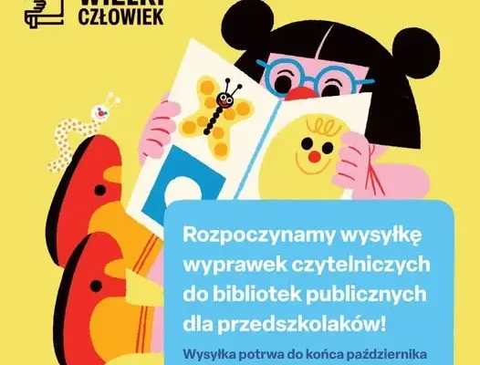 Wyprawki czytelnicze dla przedszkolaków ruszają do bibliotek