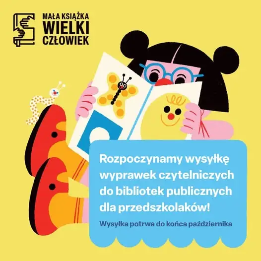 Wyprawki czytelnicze dla przedszkolaków ruszają do bibliotek