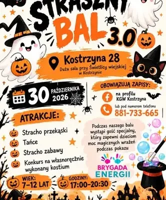 Straszny Bal 3.0 w Kostrzynie – zapisy trwają!