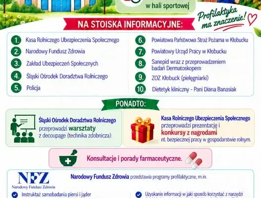 Gmina Lipie: projekt „PROFILAKTYKA ma znaczenie” już 12 października