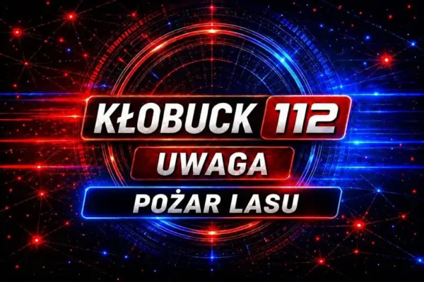 Pożar lasu w Cygance — akcja strażaków z gminy Panki