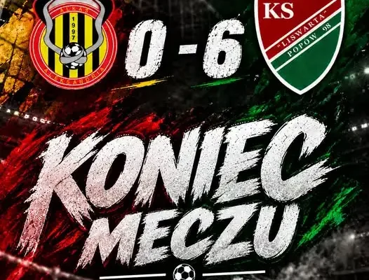 Liswarta Popów rozbiła Alkas Aleksandria 6:0 w meczu ligowym