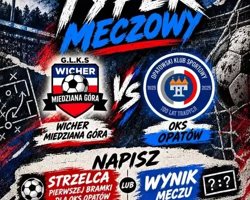 OKS Opatów: Rusza typer przed 12. kolejką IV ligi. Do wygrania czapka z daszkiem