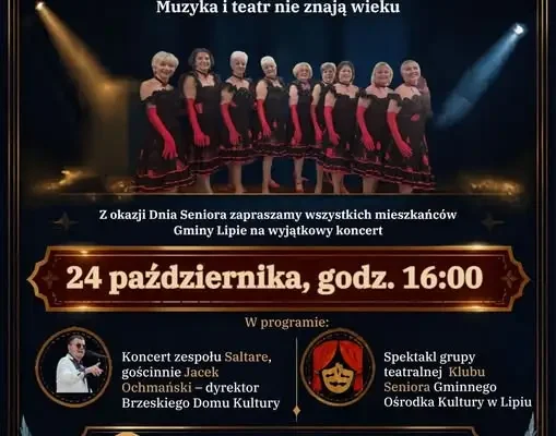 Dzień Seniora w Lipiu: koncert zespołu Saltare i spektakl teatralny
