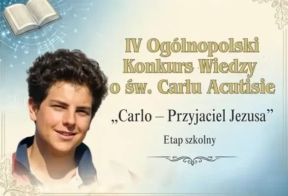 Uczniowie z Kłobucka w finale konkursu o św. Karolu Acutisie