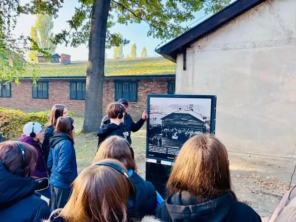 Uczniowie z klas VII i VIII odwiedzili Auschwitz-Birkenau i Kraków