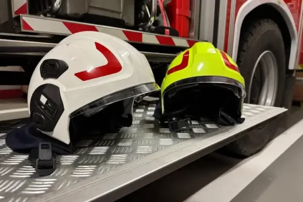 Strażacy z Kłobucka zabezpieczali rejon działań w Cygance