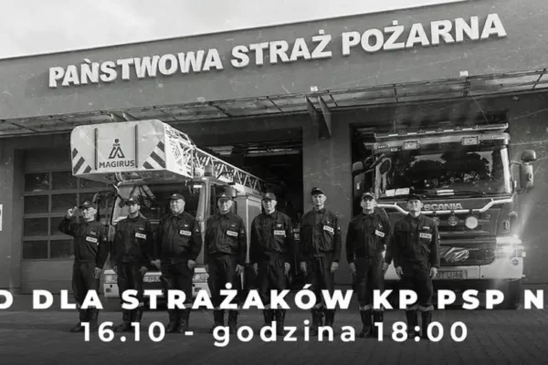 Strażacy oddają hołd poległym kolegom. Sygnały świetlno-dźwiękowe o 18:00