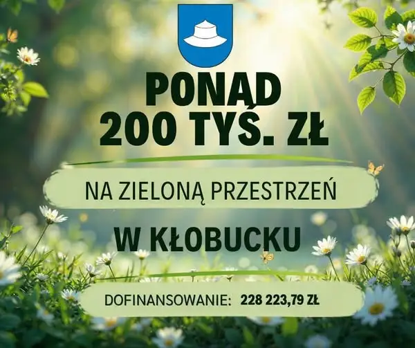 Kłobuck zyska zieloną przestrzeń przy ul. Hallera dzięki dofinansowaniu z WFOŚiGW