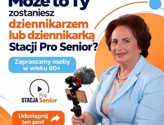 Kłobuck: Nasza Stacja Pro Senior szuka twórców cyfrowych w wieku 60+