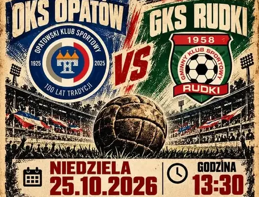 OKS Opatów kontra GKS Rudki – ligowe emocje już w niedzielę