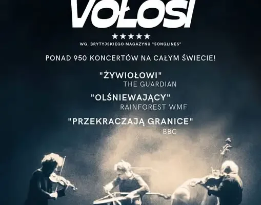 VOŁOSI wystąpią w Gminnym Centrum Kultury w Popowie – koncert już wkrótce