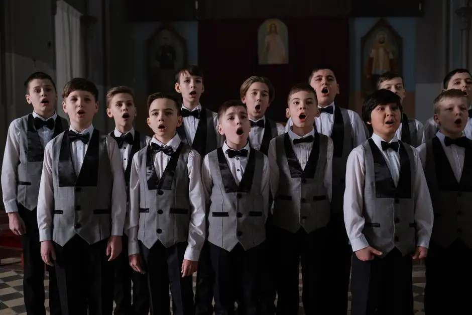 Koncert „SACRUM – w muzyce przez dzieje” w Gidlach – Chór Con Amore z Wręczycy Wielkiej na scenie